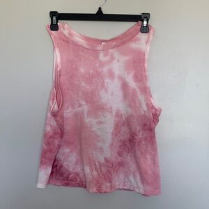 Tye-Dye Pink Tank 🌈💕